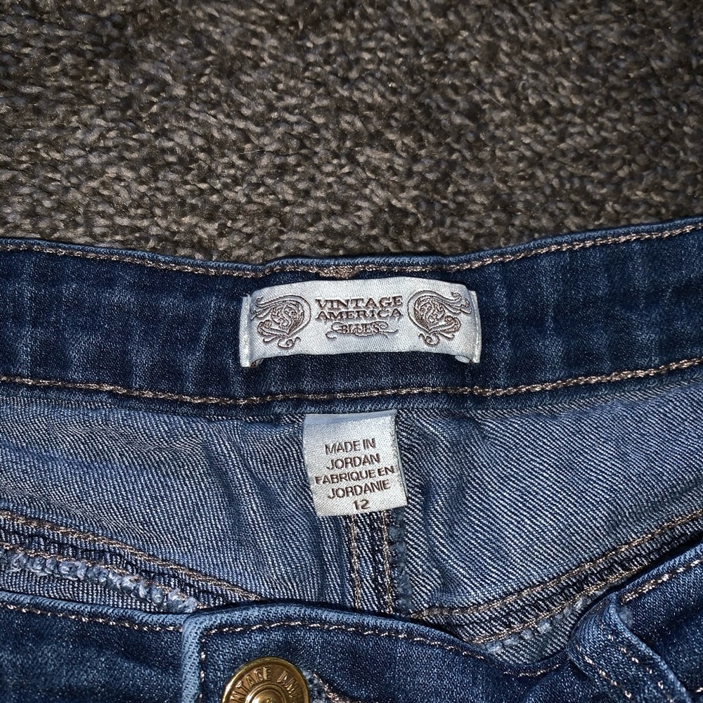 Vintage America Blue Shorts - Picture 2 of 3